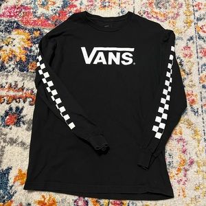 Black vans long sleeve